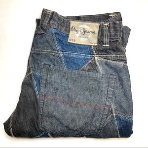 Vintage Pepe Jeans London B15 Patch Jeans